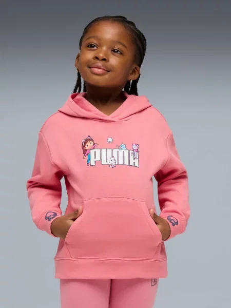 Дитяче Худі PUMA x Gdh Graphic Hoodie комбінований верх рожевий