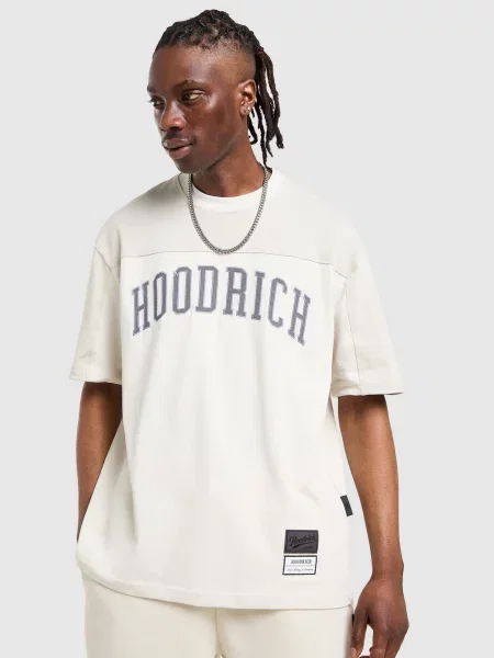 Hoodrich T-Shirt Varsity beżowa