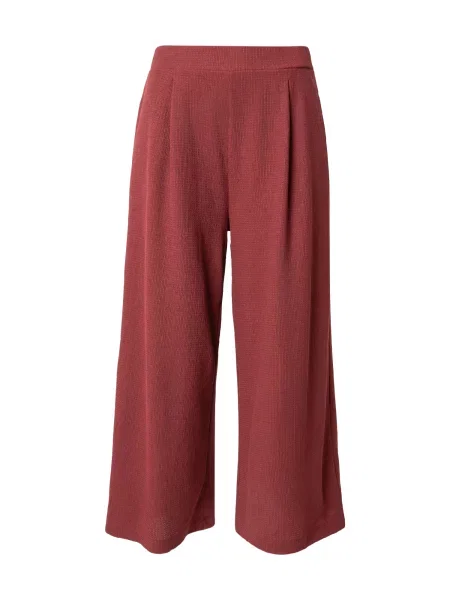 S.Oliver Pantaloni cutați bordeaux roșu