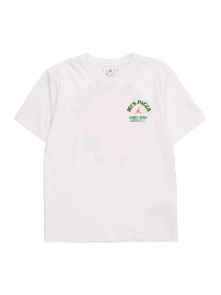 Jordan Majica BRAND PIZZA zelena / crvena bijela