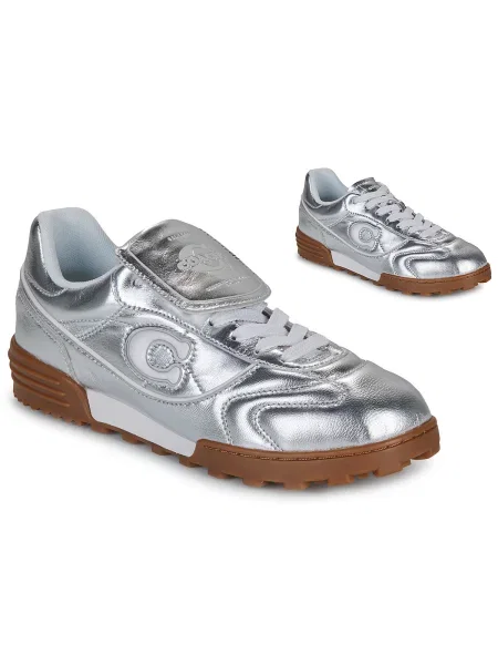Sneakerși Coach argintiu