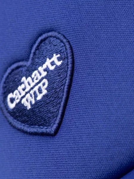 Mrežasta šilterica Carhartt Wip s uzorkom srca plava