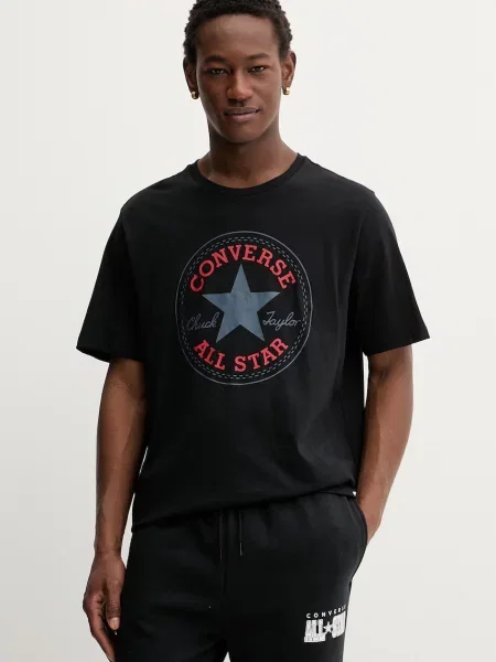 Tričko Converse s potiskem černá
