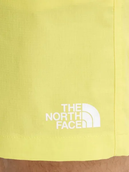Долнища на бански The North Face с принт с връзки жълто