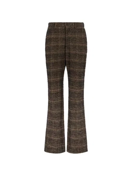 Pantaloni Philosophy Di Lorenzo Serafini în carouri maro