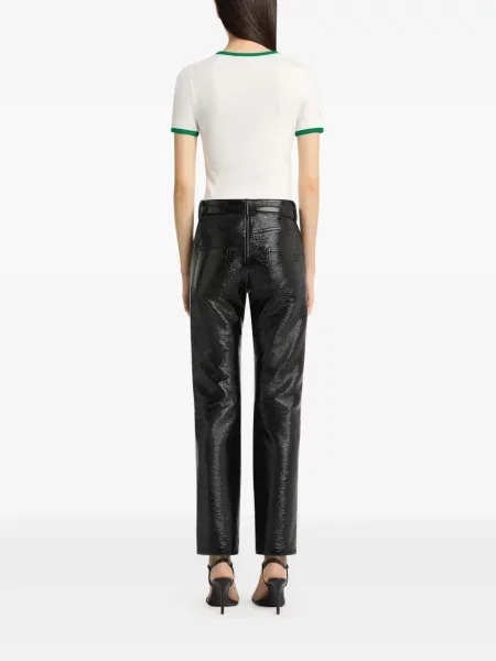 Tricou Courreges cu autograf alb