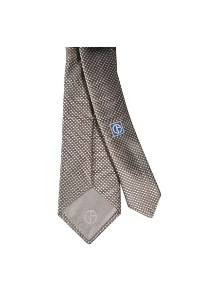 Krawat Giorgio Armani zielony
