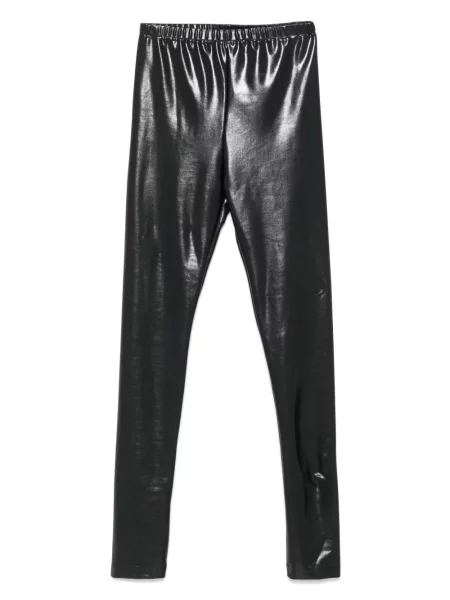 Legginsy Junya Watanabe skórzane czarne