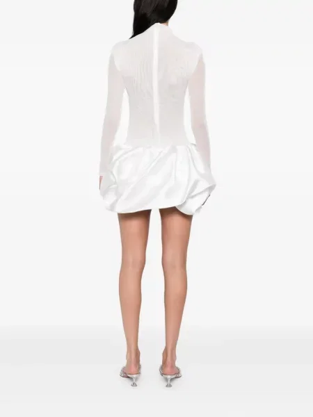 Костюм рокля Atu Body Couture бяло