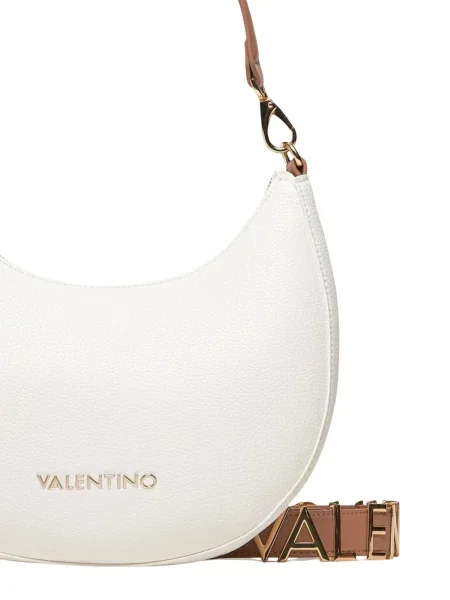 Ročna torba Valentino Alexia Bianco/Cuoio bela