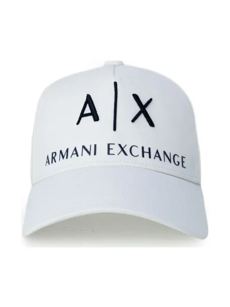Klobúk Armani Exchange biela