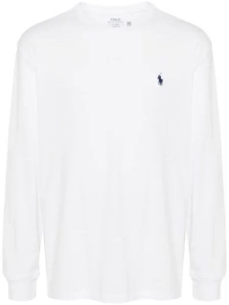 Polo Polo Ralph Lauren cu broderie gri