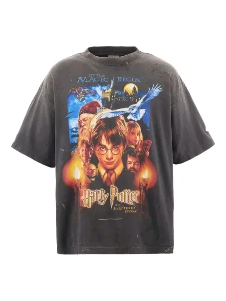 Tricou Saint Mxxxxxx cu strasuri negru