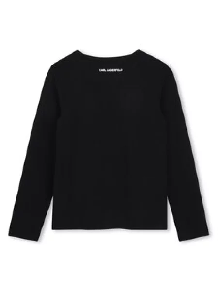 Halenka Karl Lagerfeld Kids černá