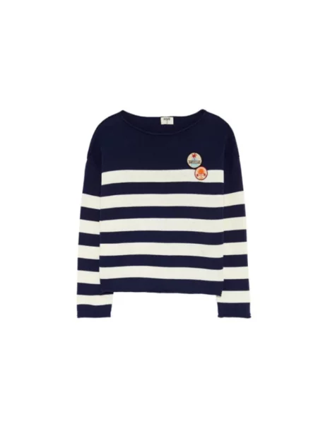 Sweter Five Jeans niebieski