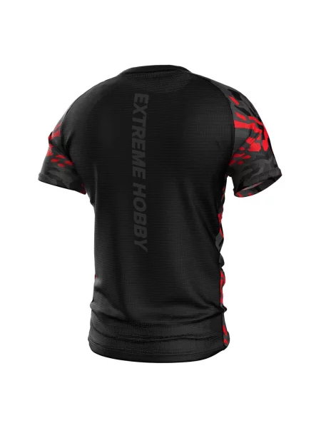 Koszulka Techniczna Sportowa EXTREME HOBBY BLACK PANTHER czarna