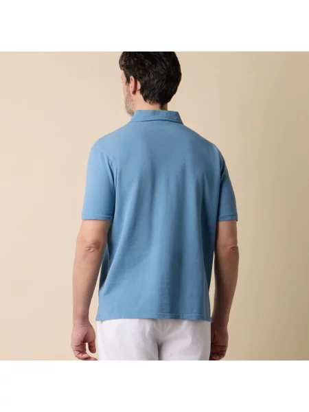 Koszulka polo Brooks Brothers niebieska