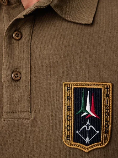Póló Aeronautica Militare barna