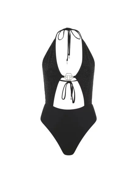 Monokini Philipp Plein czarne