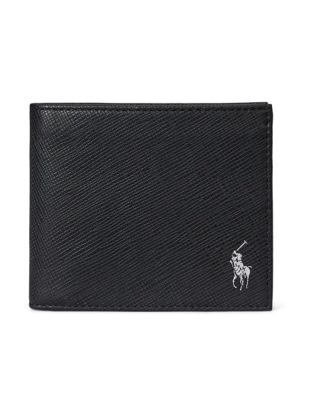 POLO RALPH LAUREN De piele portofel negru