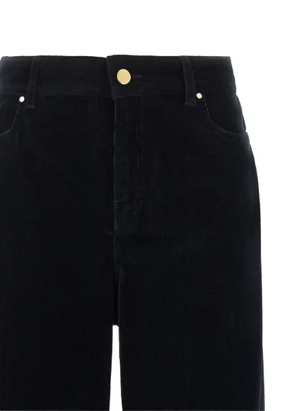 Pantaloni Max Mara de catifea cord albastru
