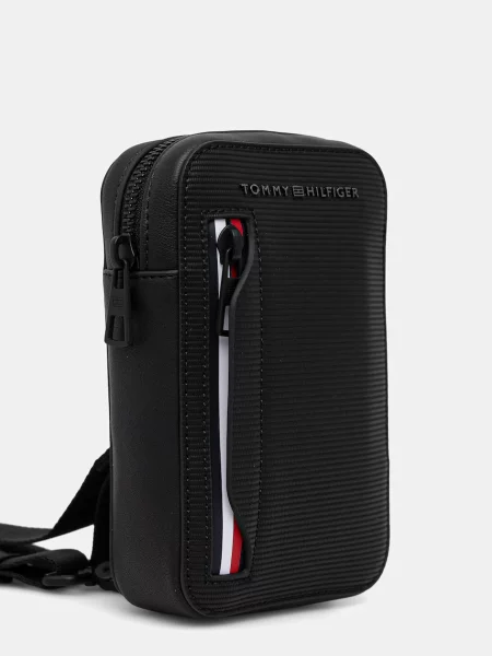 Torbica za okoli pasu Tommy Hilfiger črna