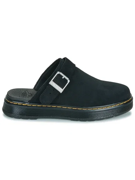 Semišové tenisky Dr. Martens čierna