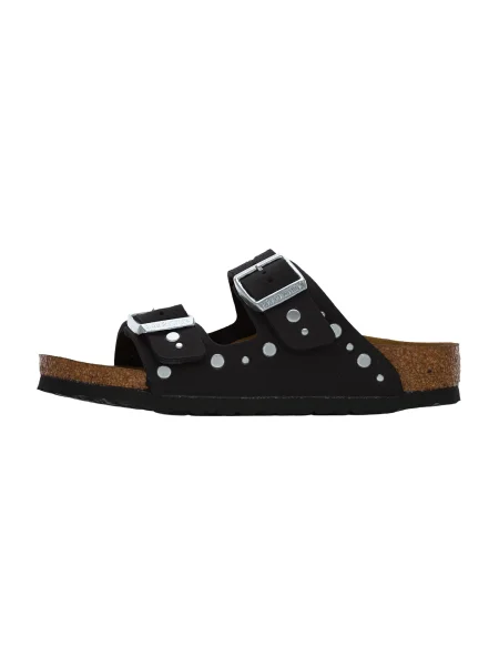 Sandále Birkenstock nity čierna