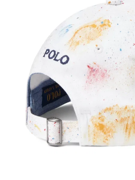 Lněná kšiltovka Polo Ralph Lauren růžová