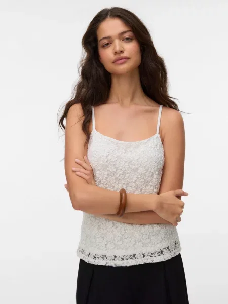 VERO MODA Top VMDOLLY' alb