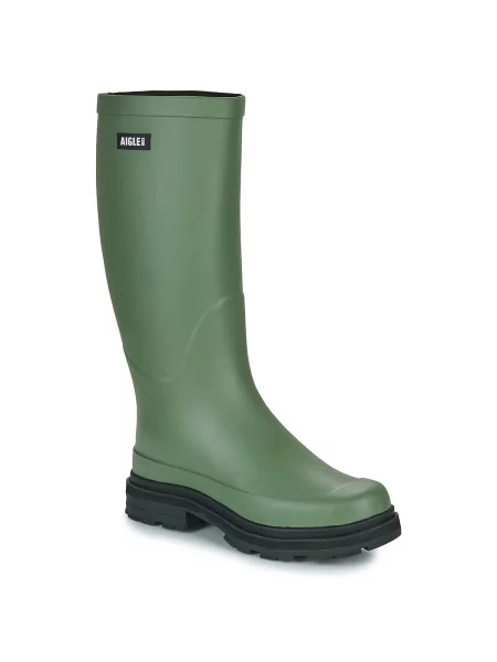 Gumijasti škornji Aigle kaki