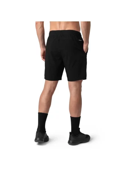 Krótkie spodenki do gry w padla Padel Siroko Prism Black czarne