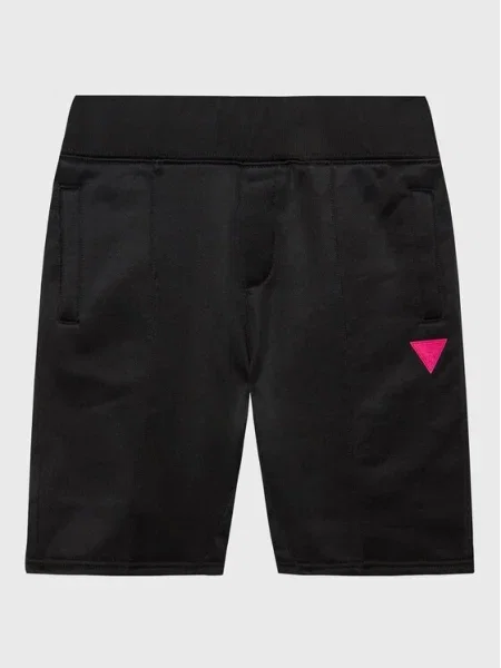 Guess Спортни шорти черен