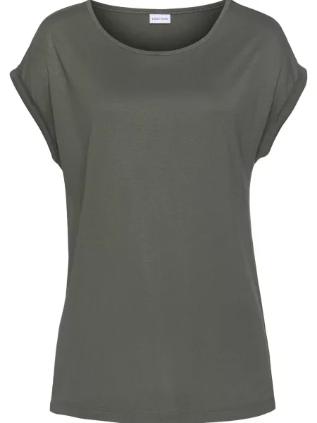 LASCANA Tricou kaki