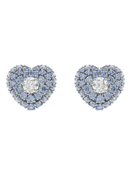 Kolczyki Swarovski niebieskie