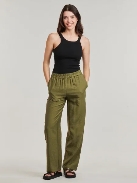 Pantaloni Vila kaki