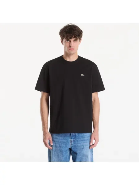Tricou Lacoste Crewneck T-Shirt Black L negru