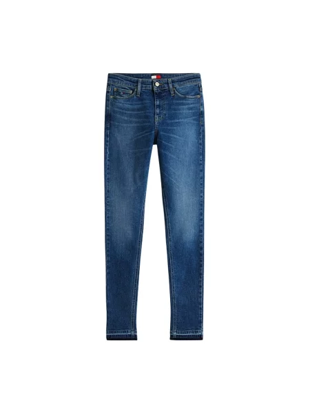 Skinny jeansy skinny Tommy Hilfiger Nora niebieskie