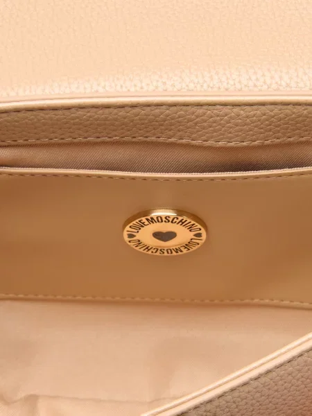 Сумка Love Moschino бежевая