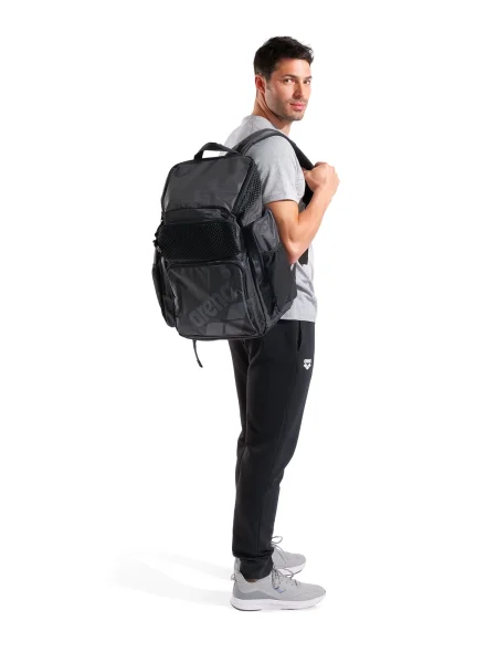Plavecký batoh arena One Go 45 l black čierna