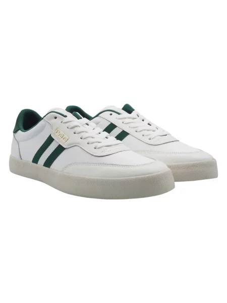 Sneakersy Ralph Lauren skórzane białe