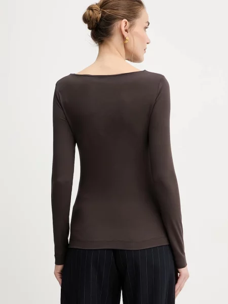 Karl Lagerfeld longsleeve brązowa