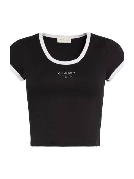 Tričko Calvin Klein Jeans čierna