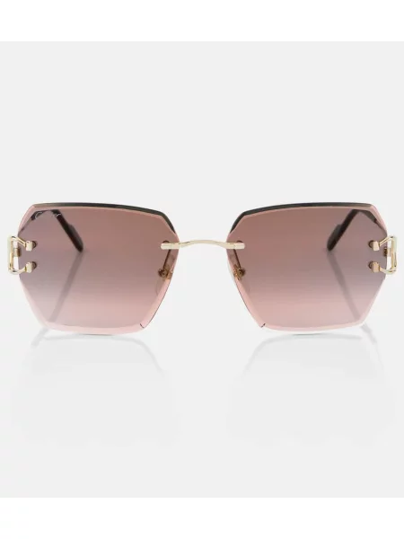 Kvadratna sončna očala Cartier Eyewear Collection
