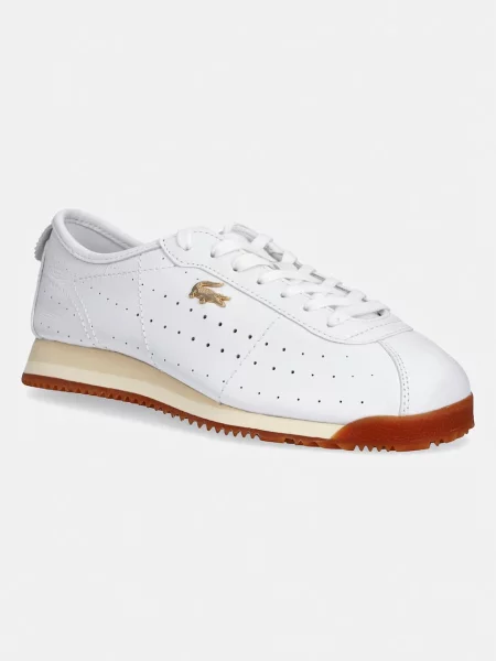 Lacoste sneakers din piele Club-Low Sneakers alb