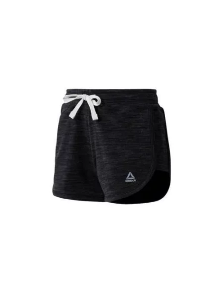 Spodnie sportowe Reebok EL Marble Short czarne