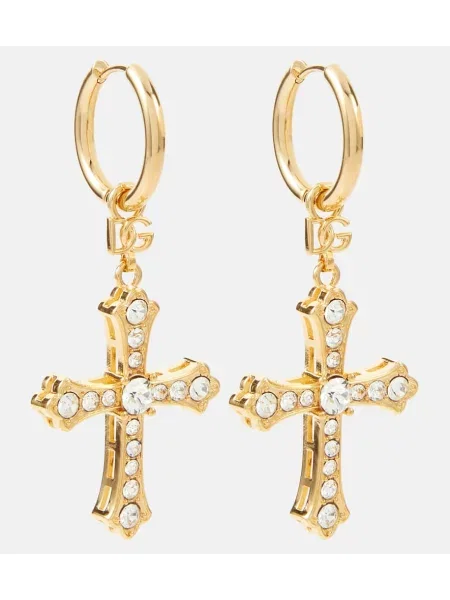 Cercei Dolce&gabbana de cristal auriu