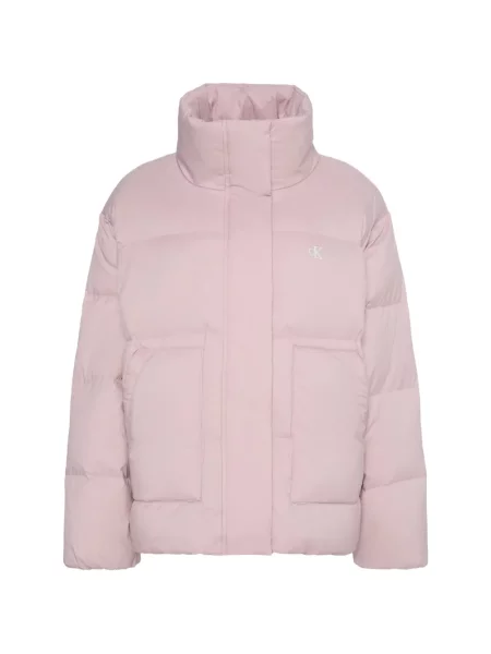 Matlasat geacă Calvin Klein roz