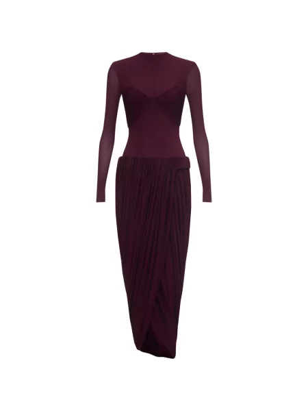 Sukienka maxi Chats By C.dam czerwona