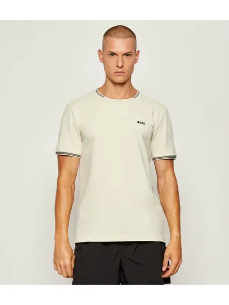 BOSS GREEN Tricou Taul | stretch verde